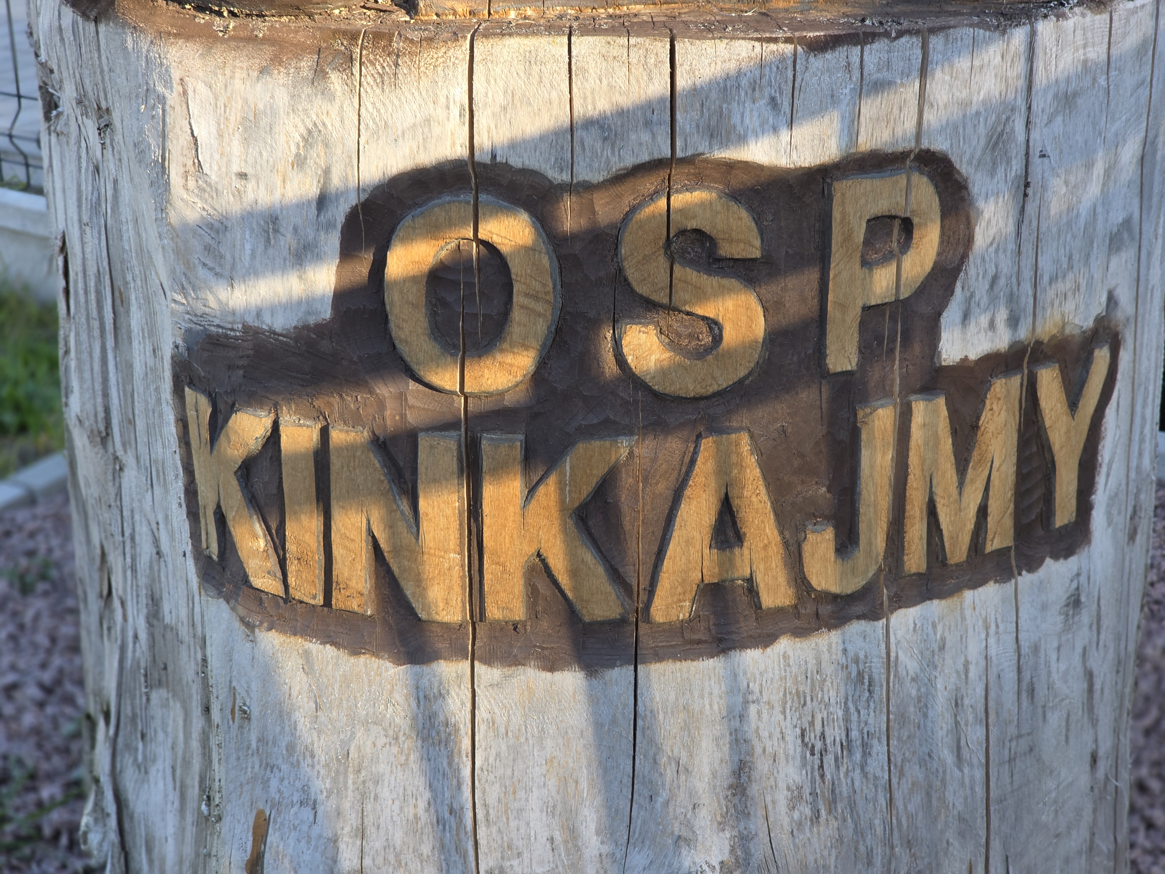 OSP w Kinkajmach ze sztandarem